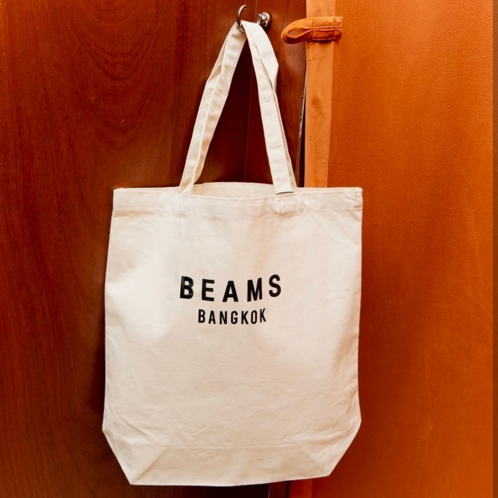 Beams Bangkok Canvas Tote Bag City exclusive! Can only get it from Thailand! New